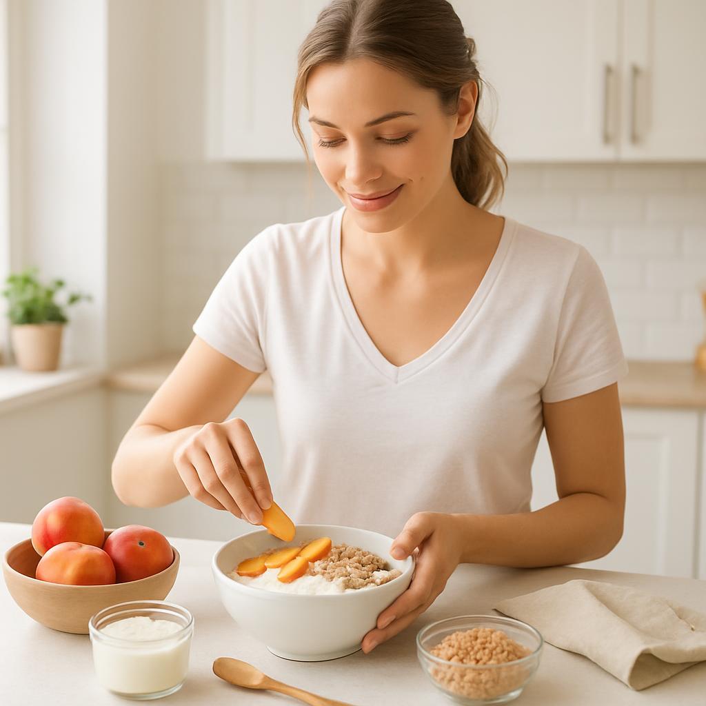 Peaches  May Aid in Weight Management