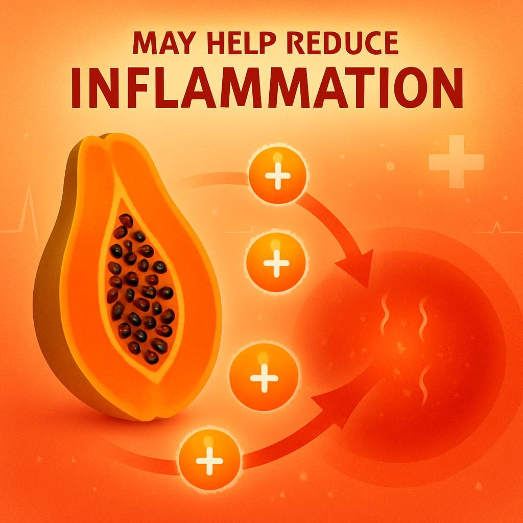 Papaya May Help Reduce Inflammation