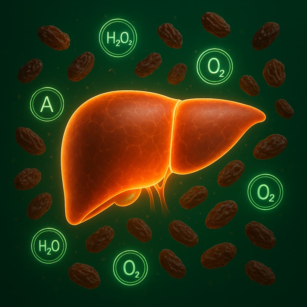 Raisins May Improve Liver Detoxification