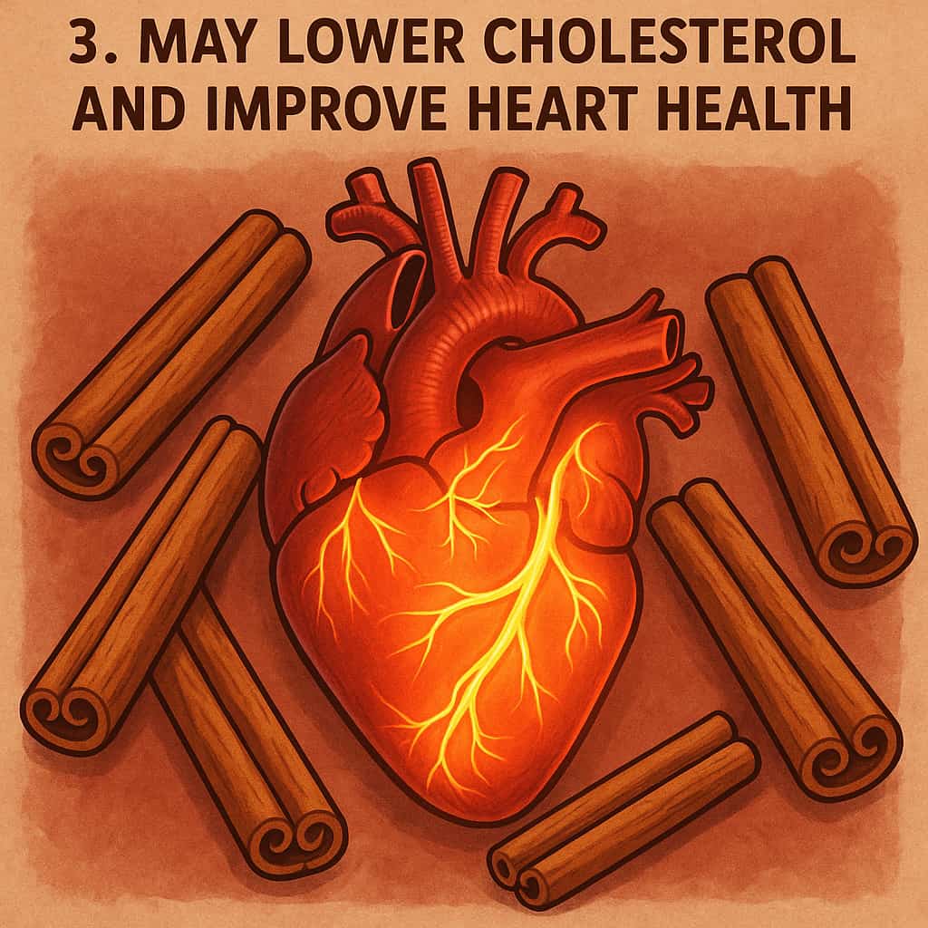 Cinnamon Tea May Lower Cholesterol and Improve Heart Health