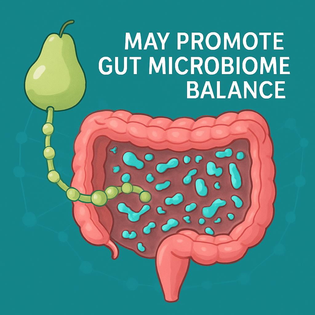 Pears May Promote Gut Microbiome Balance