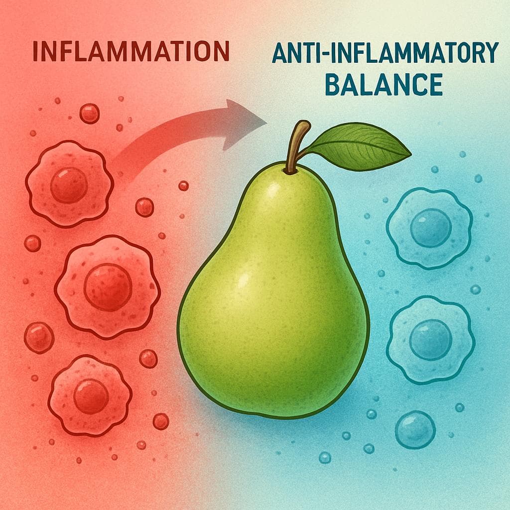 Pears May Support Anti-Inflammatory Balance