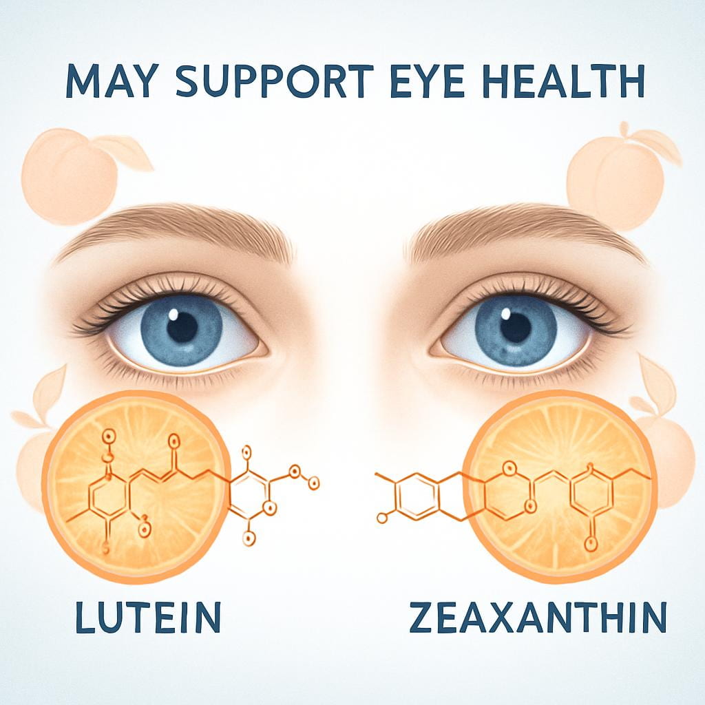 Peaches May Support Eye Health