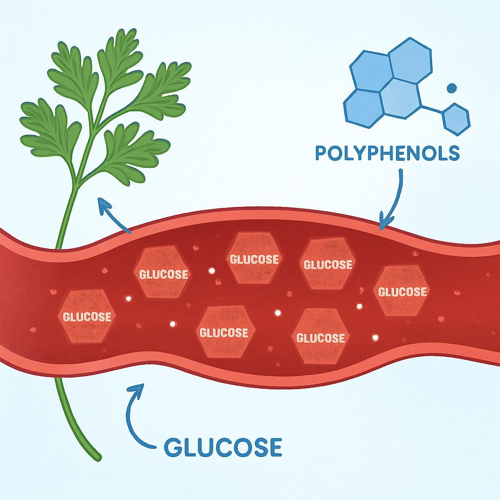 Parsley  May Support Healthy Blood Sugar and Metabolic Health