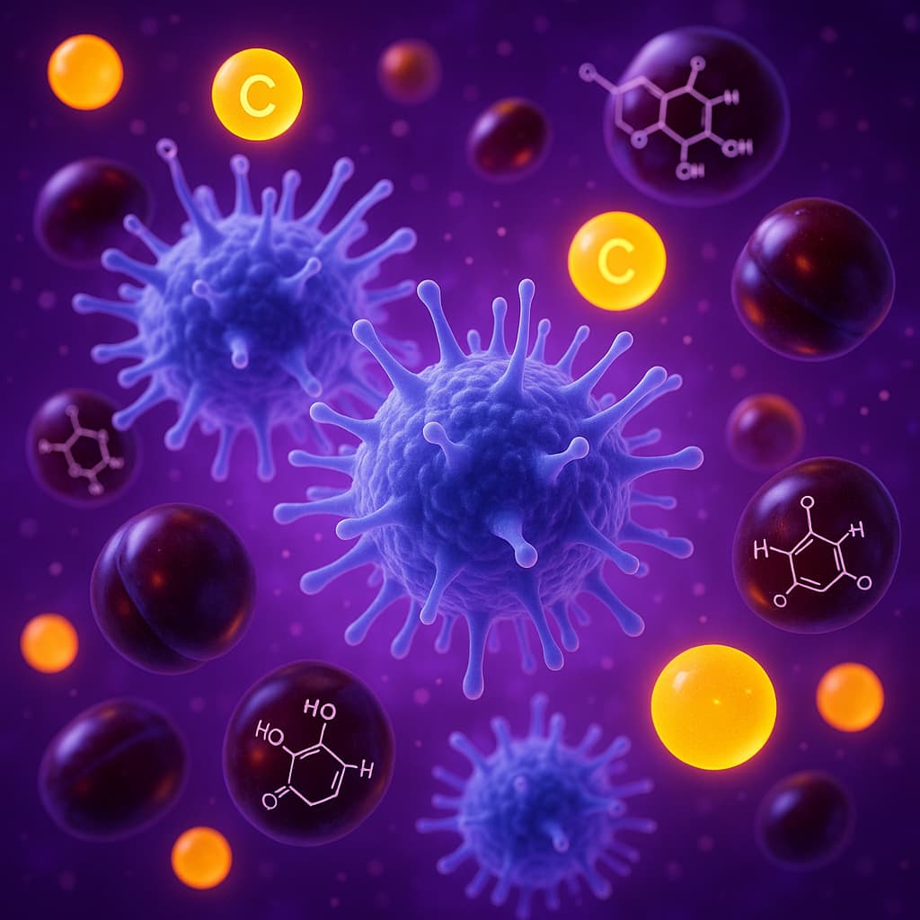 Plums May Support Immune Function