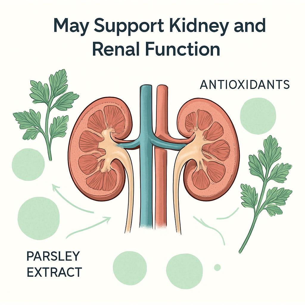Parsley May Support Kidney and Renal Function