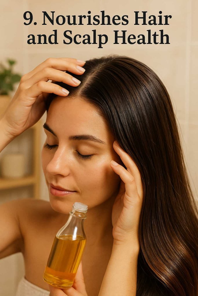 Nourishes Hair and Scalp Health