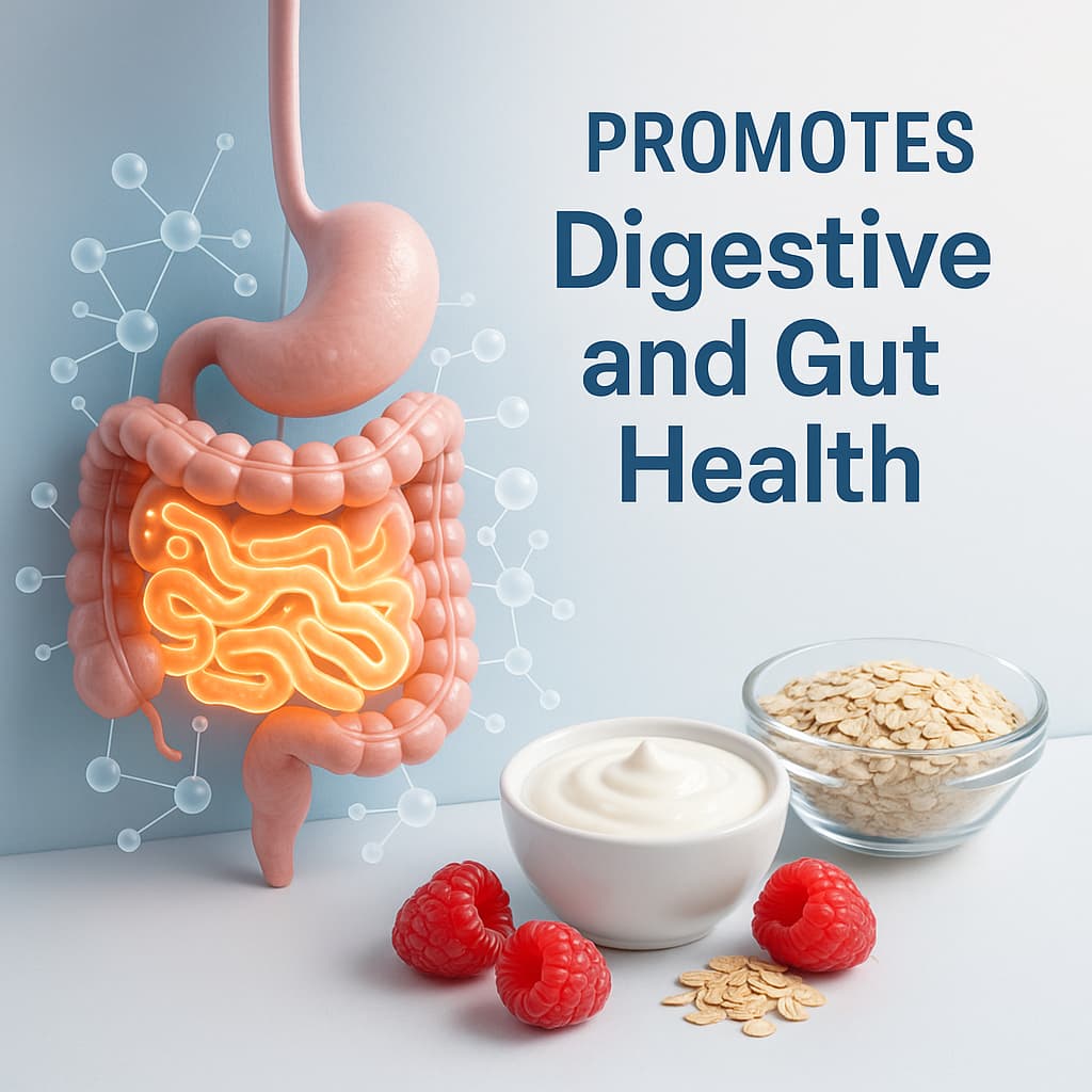 Raspberries Promotes Digestive and Gut Health