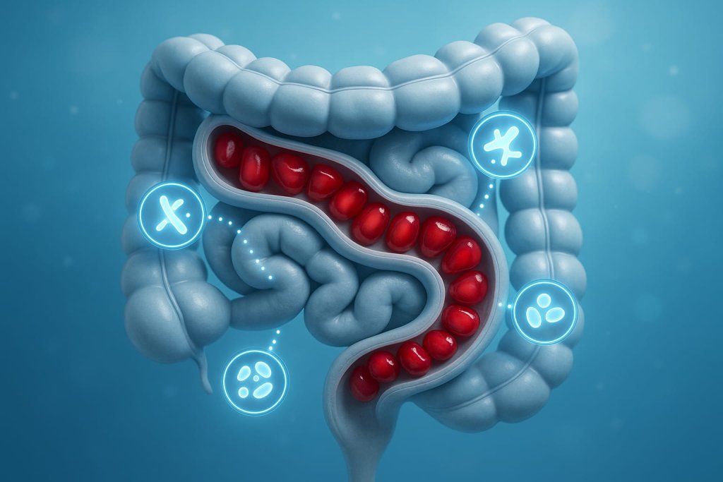 Pomegranate Promotes Digestive and Gut Health