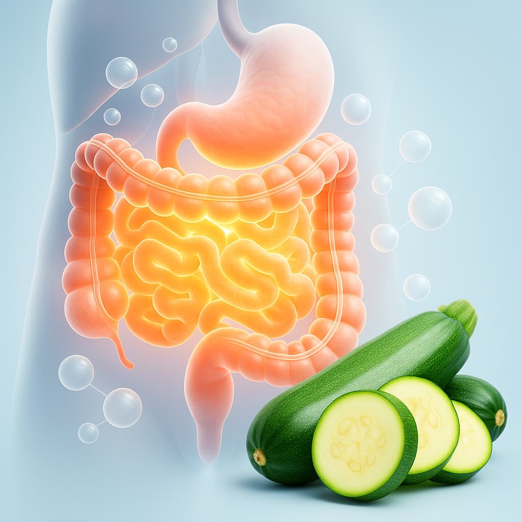 Zucchini Promotes Digestive and Gut Health