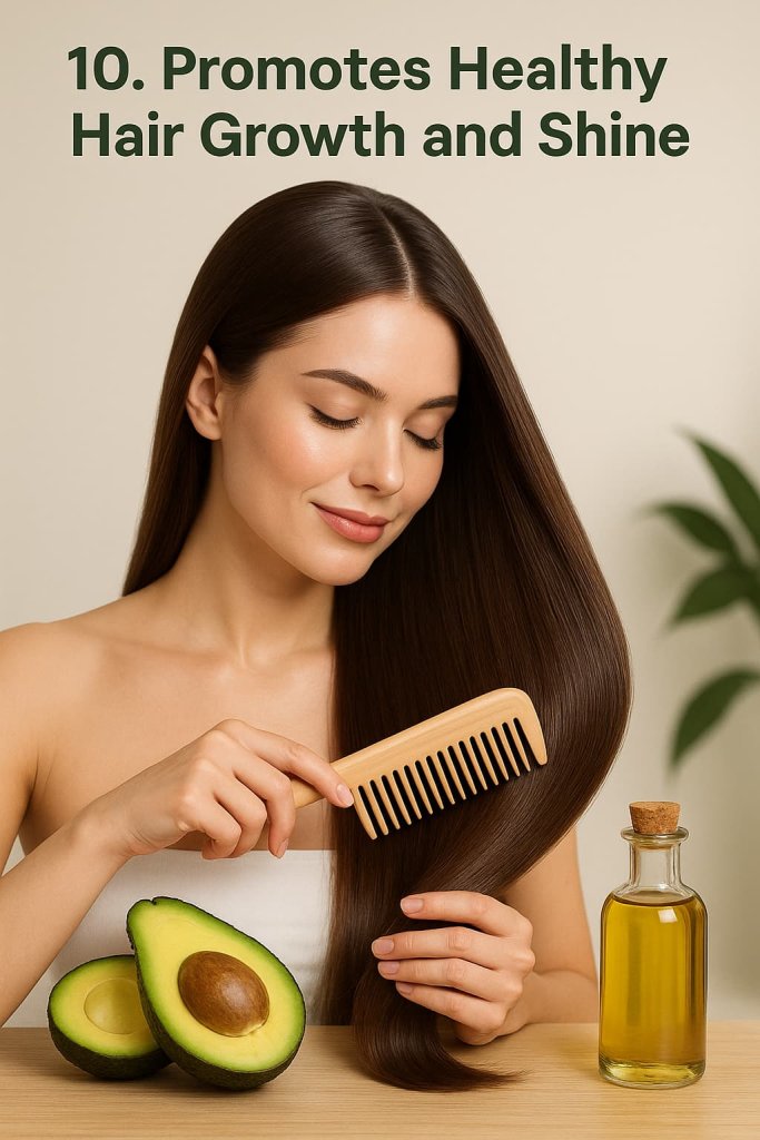 Avocado Oil Promotes Healthy Hair Growth and Shine