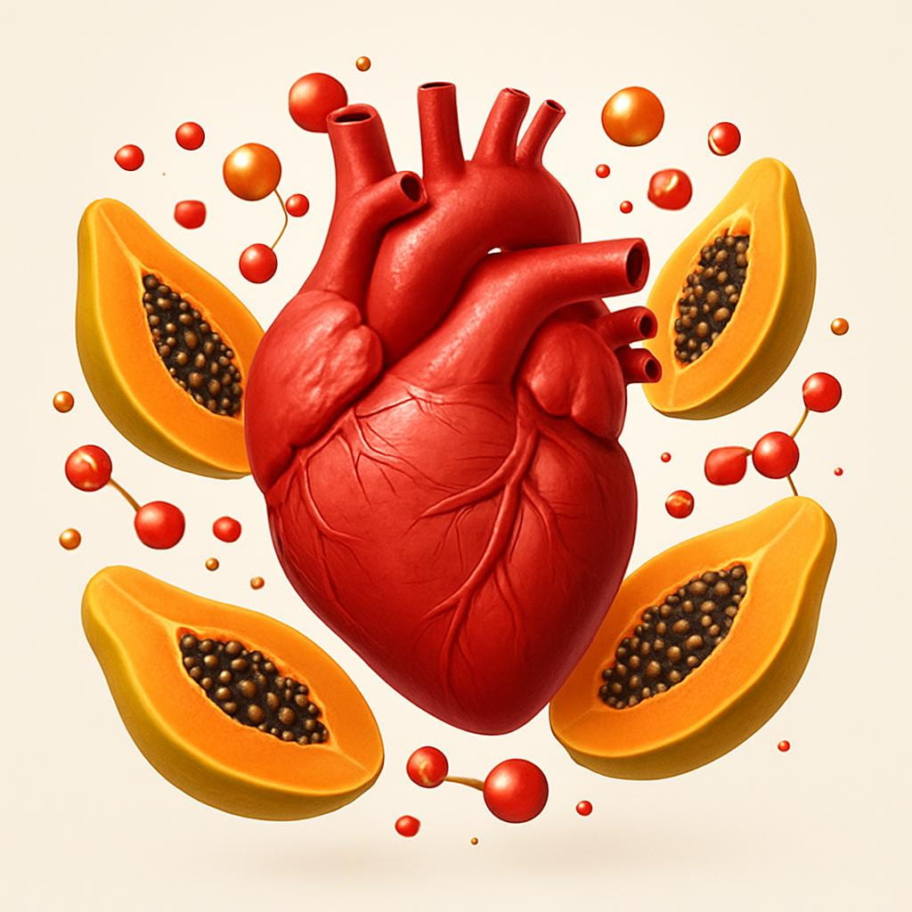 Papaya Promotes Heart Health