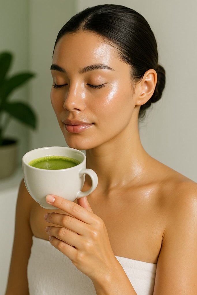 Matcha Promotes Skin Health