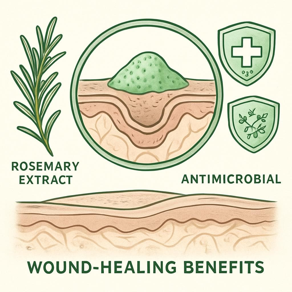 Rosemary Provides Antimicrobial and Wound-Healing Benefits