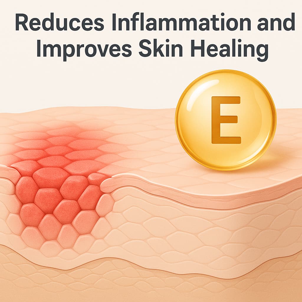 Reduces Inflammation and Improves Skin Healing