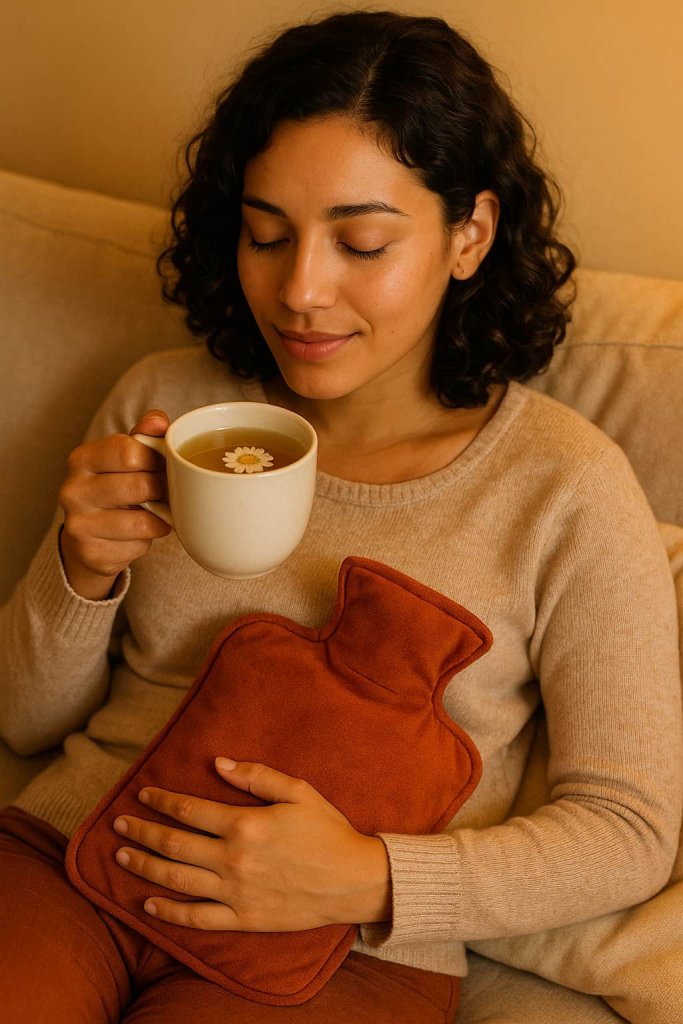 Chamomile Tea Relieves Menstrual Pain and PMS Symptoms 💫