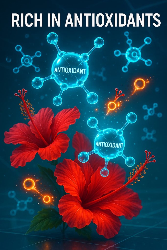 Hibiscus Tea Rich in Antioxidants