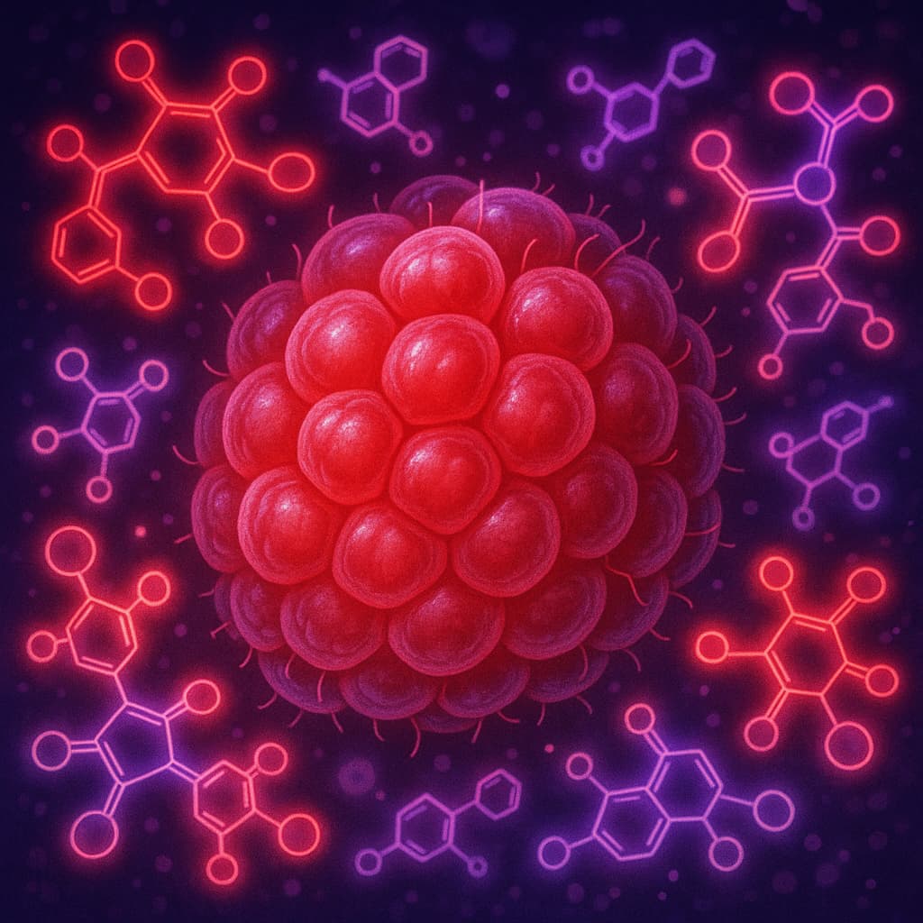 Raspberries Rich in Antioxidants and Anti-Inflammatory Compounds