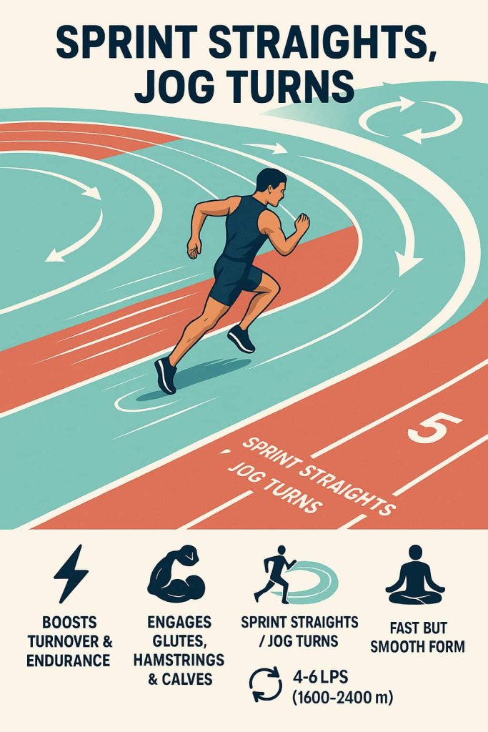 Sprint Straights, Jog Turns