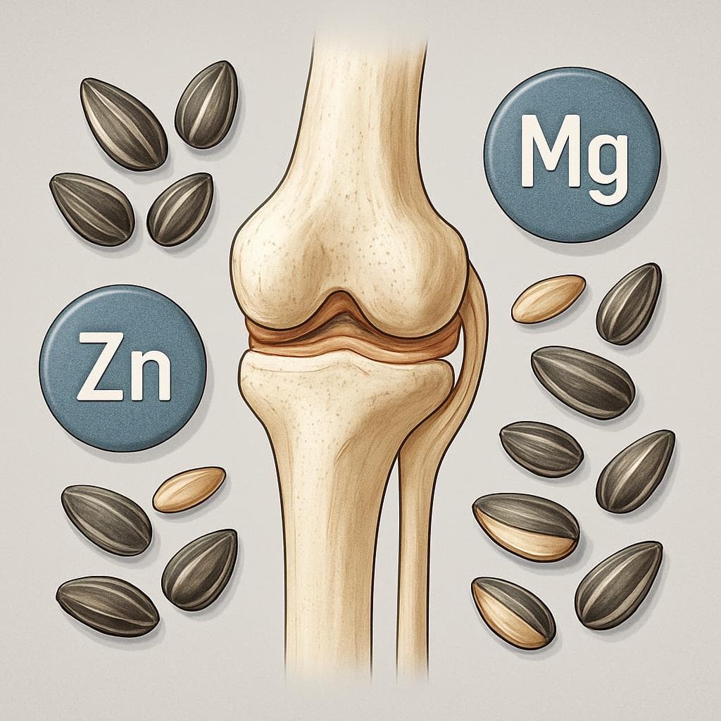 Sunflower Seeds Strengthens Bones and Joints