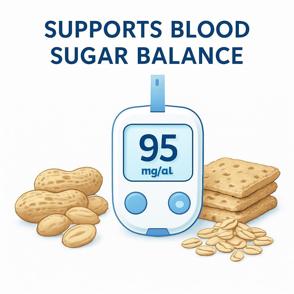 Peanuts Supports Blood Sugar Balance