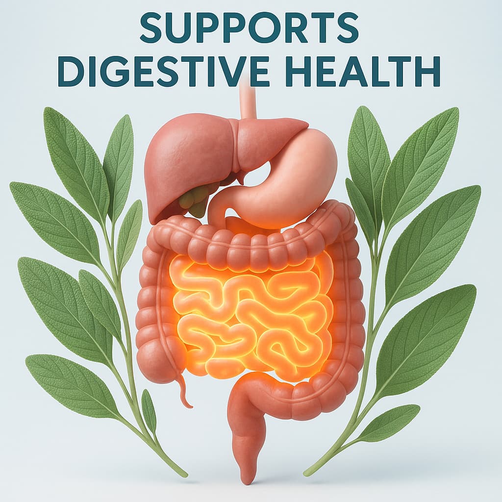 Sage Supports Digestive Health