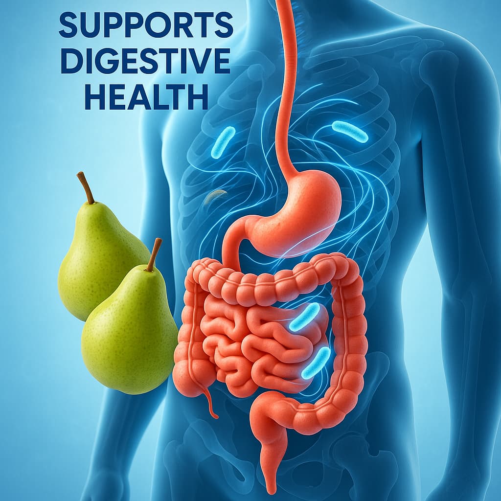 Pears Supports Digestive Health