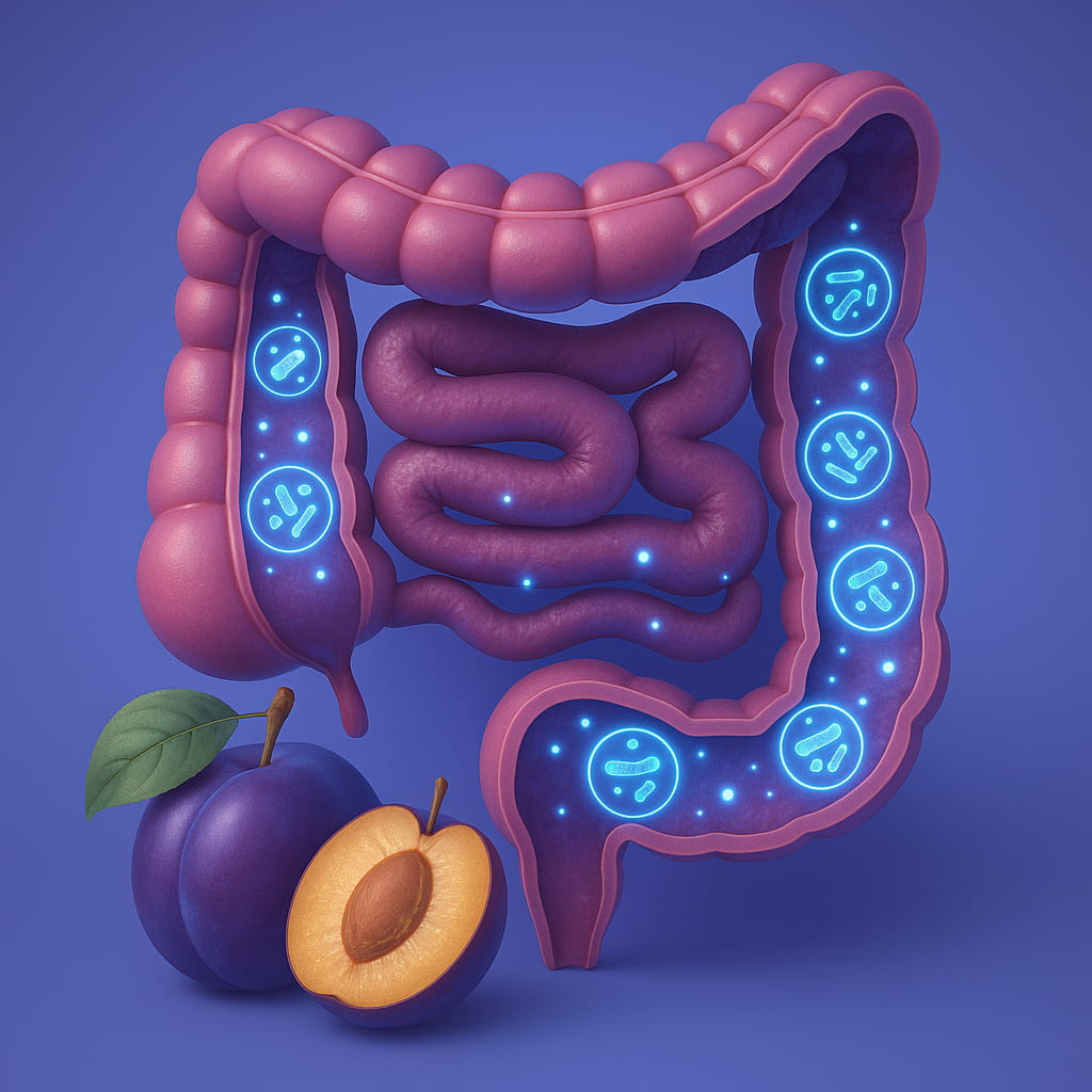 Plums Supports Digestive Health