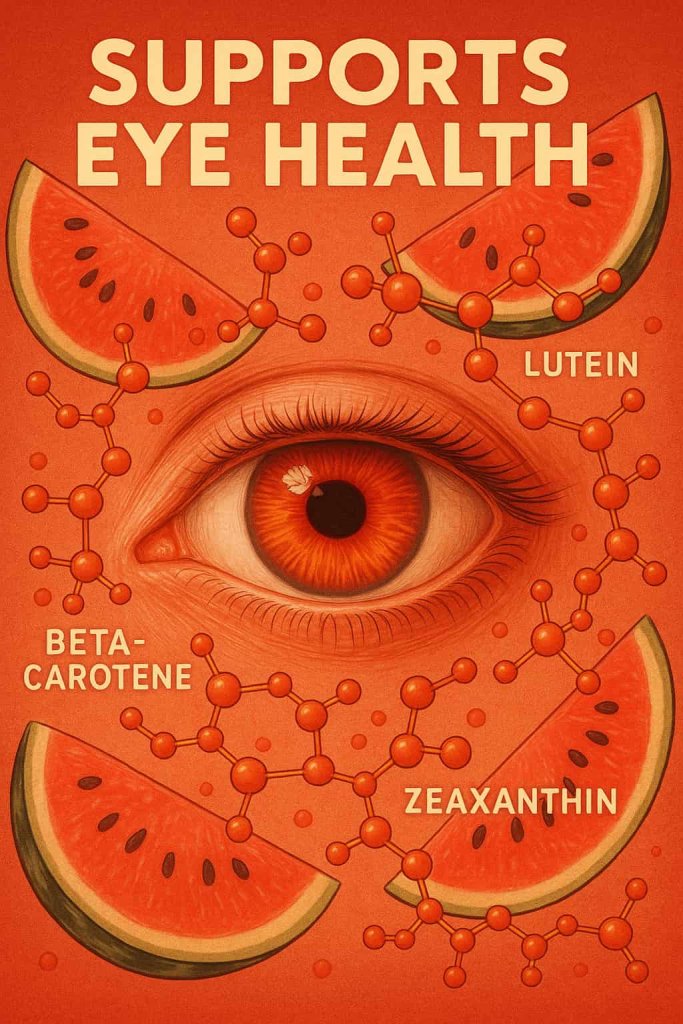 Watermelon Supports Eye Health