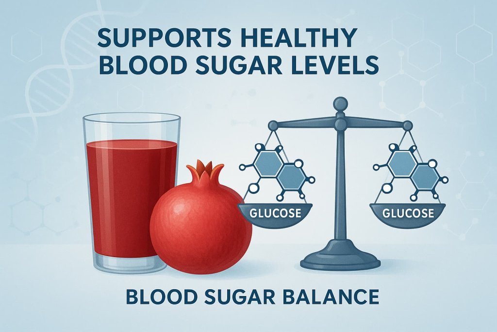 Pomegranate Supports Healthy Blood Sugar Levels