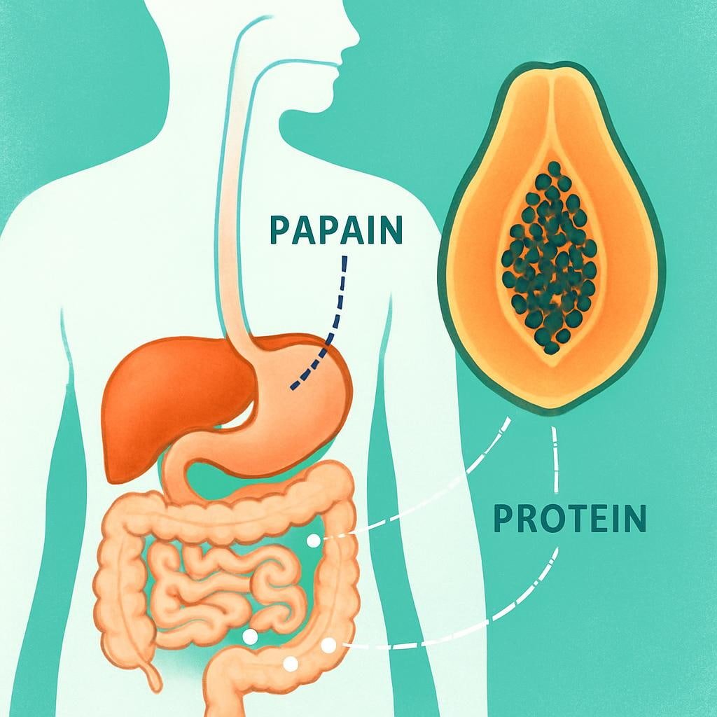 Papaya Supports Healthy Digestion