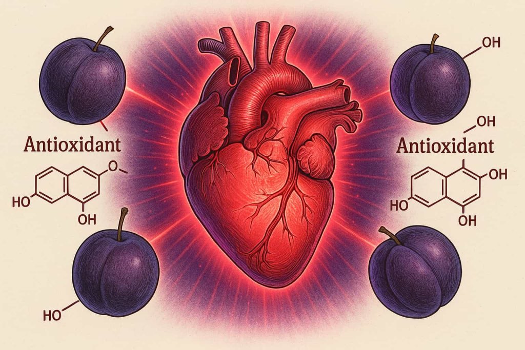Plums  Supports Heart Health