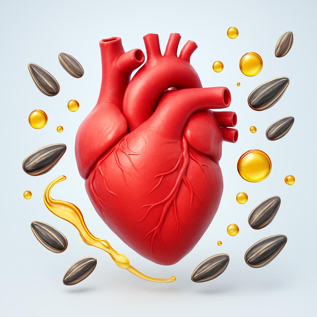 Sunflower Seeds Supports Heart Health