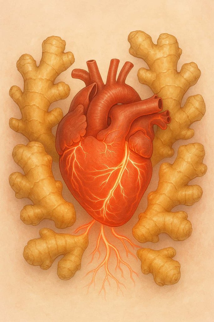Ginger Tea Supports Heart Health