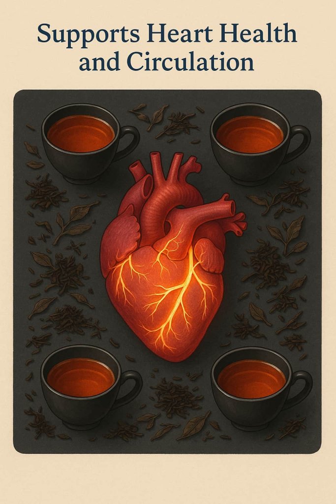 Black Tea Supports Heart Health and Circulation