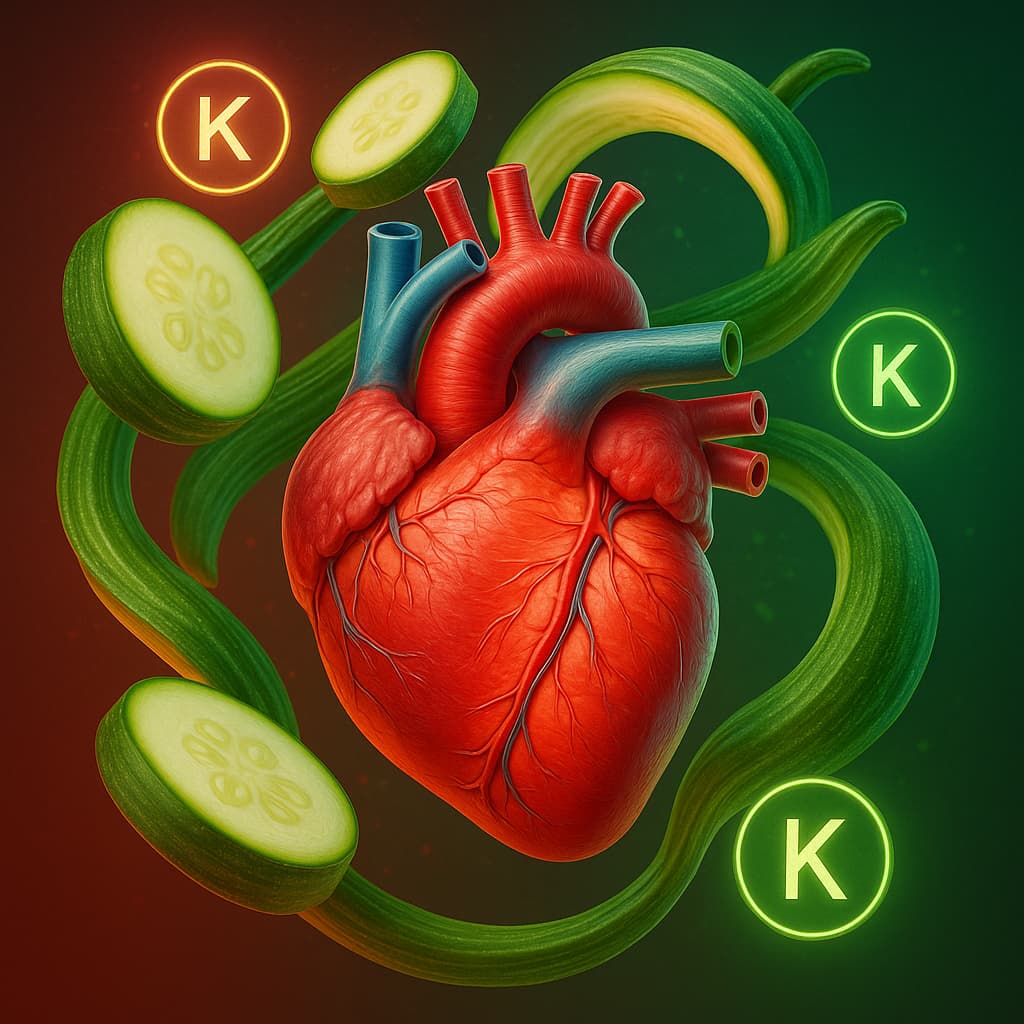 Zucchini Supports Heart and Vascular Health