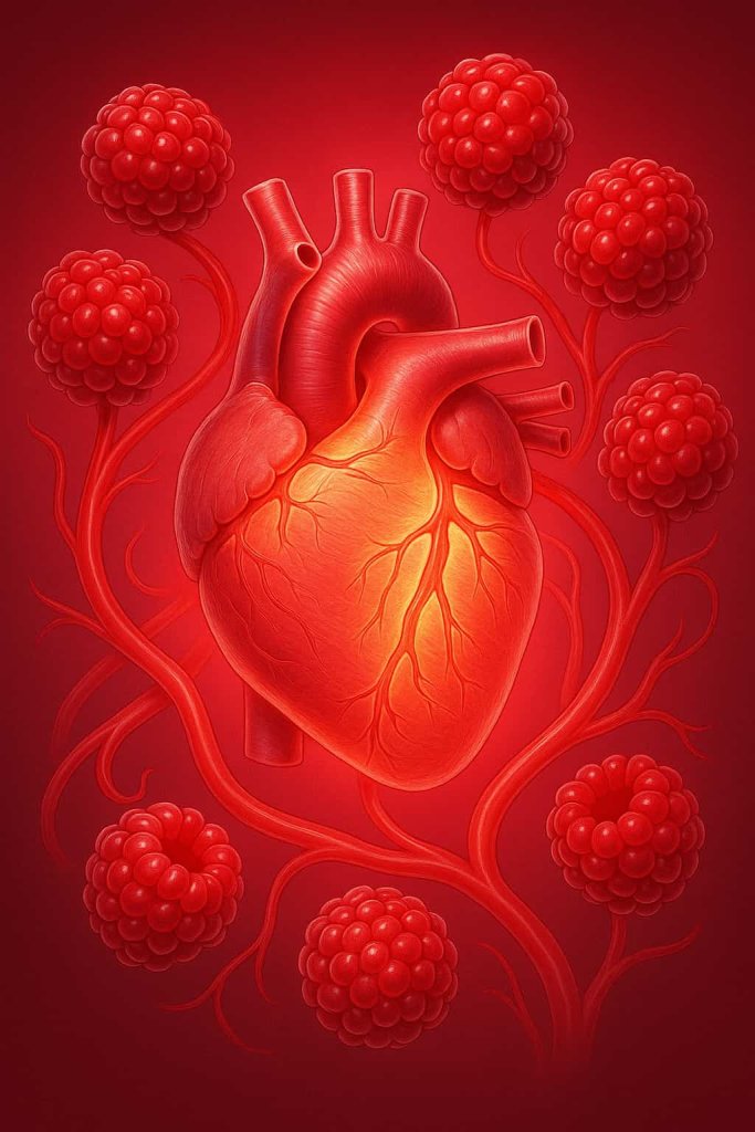 Raspberries Supports Heart and Vascular Health