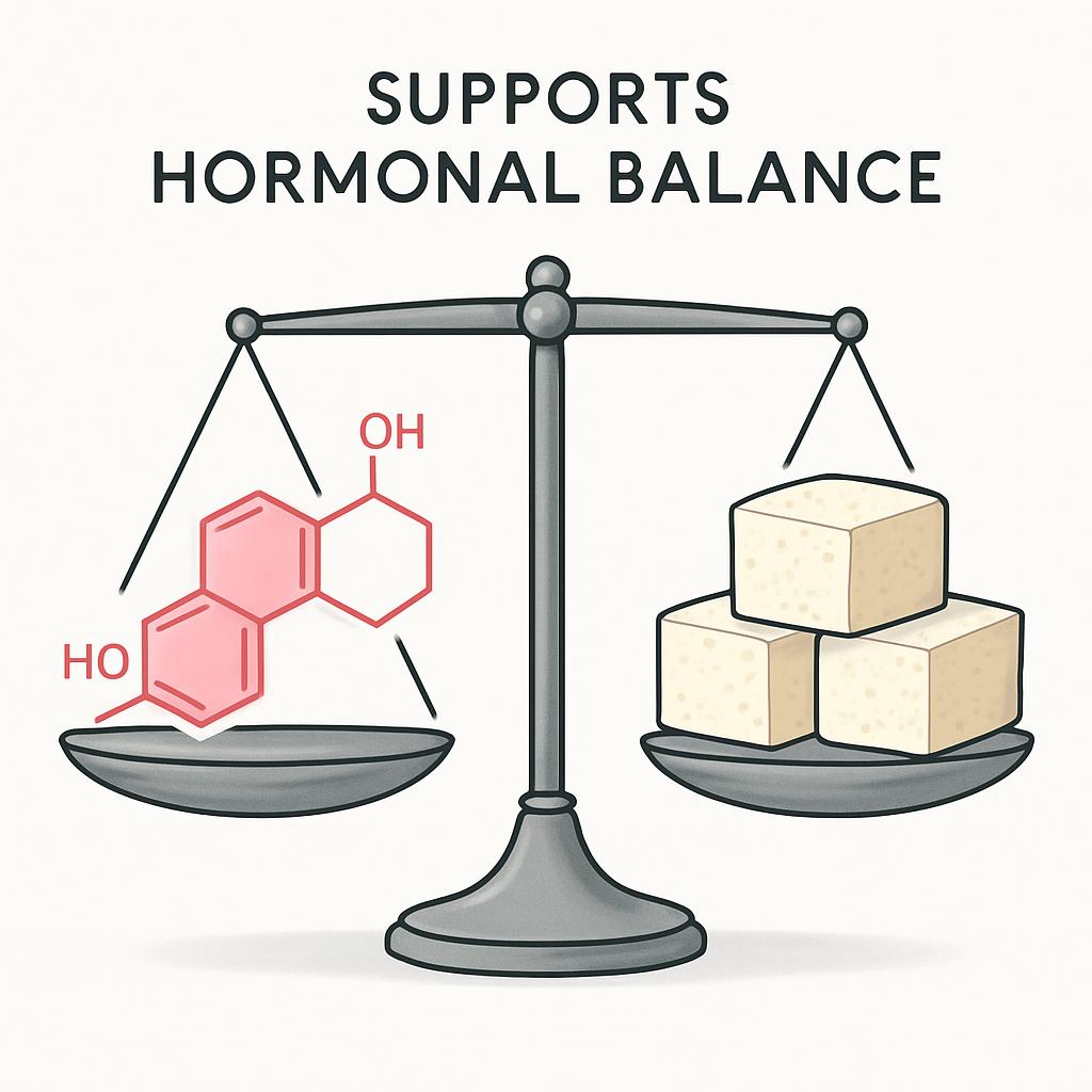 Tofu Supports Hormonal Balance