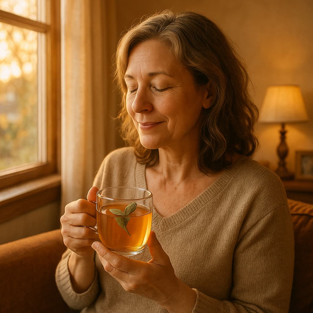 Sage Supports Menopausal Symptom Relief