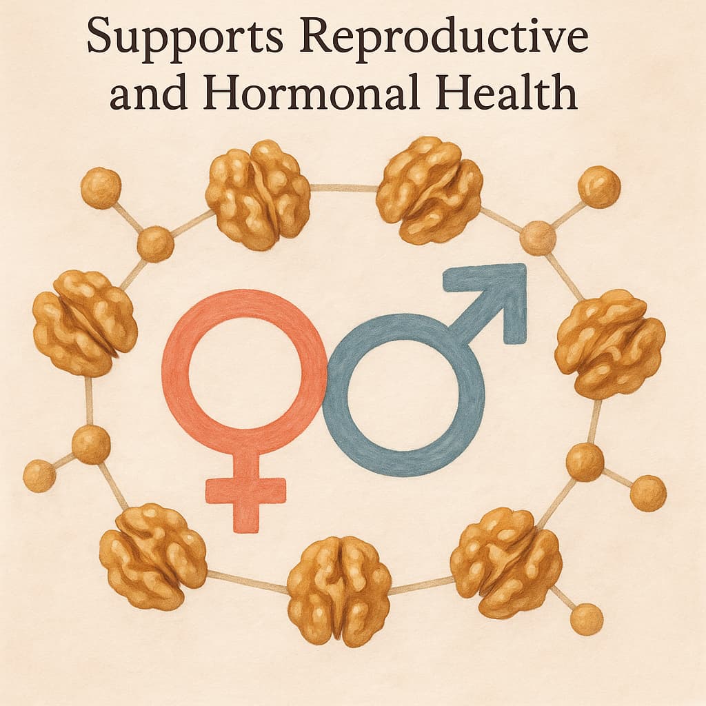 Walnuts Supports Reproductive and Hormonal Health