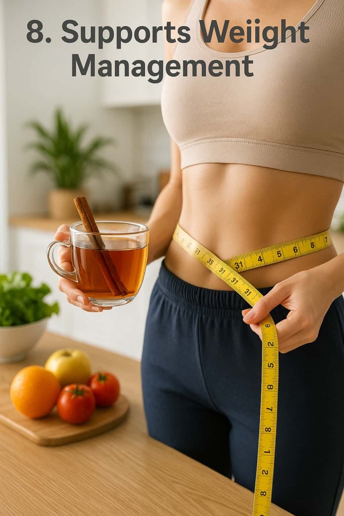 Cinnamon Tea Supports Weight Management