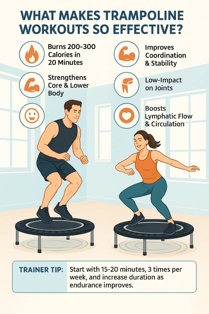 What Makes Trampoline Workouts So Effective?