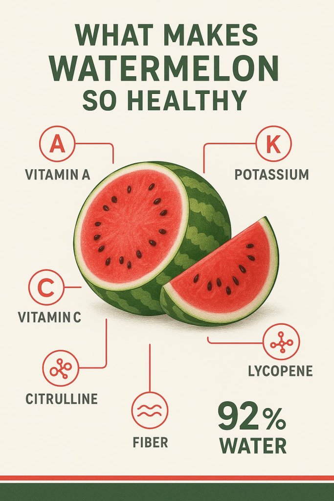 What Makes Watermelon So Healthy?