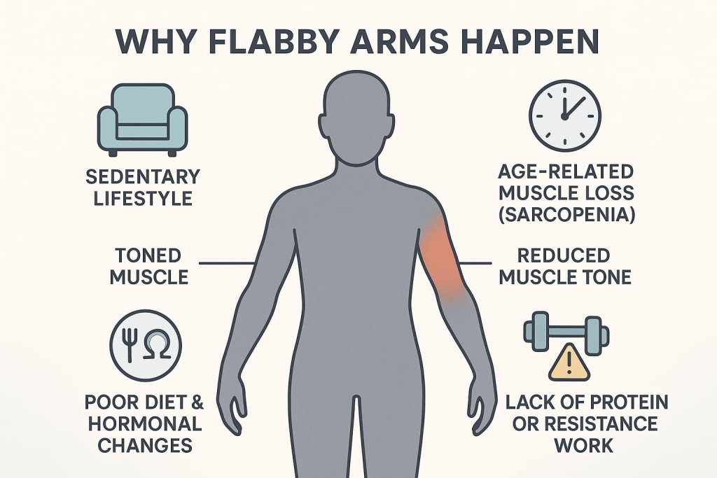 Why Flabby Arms Happen