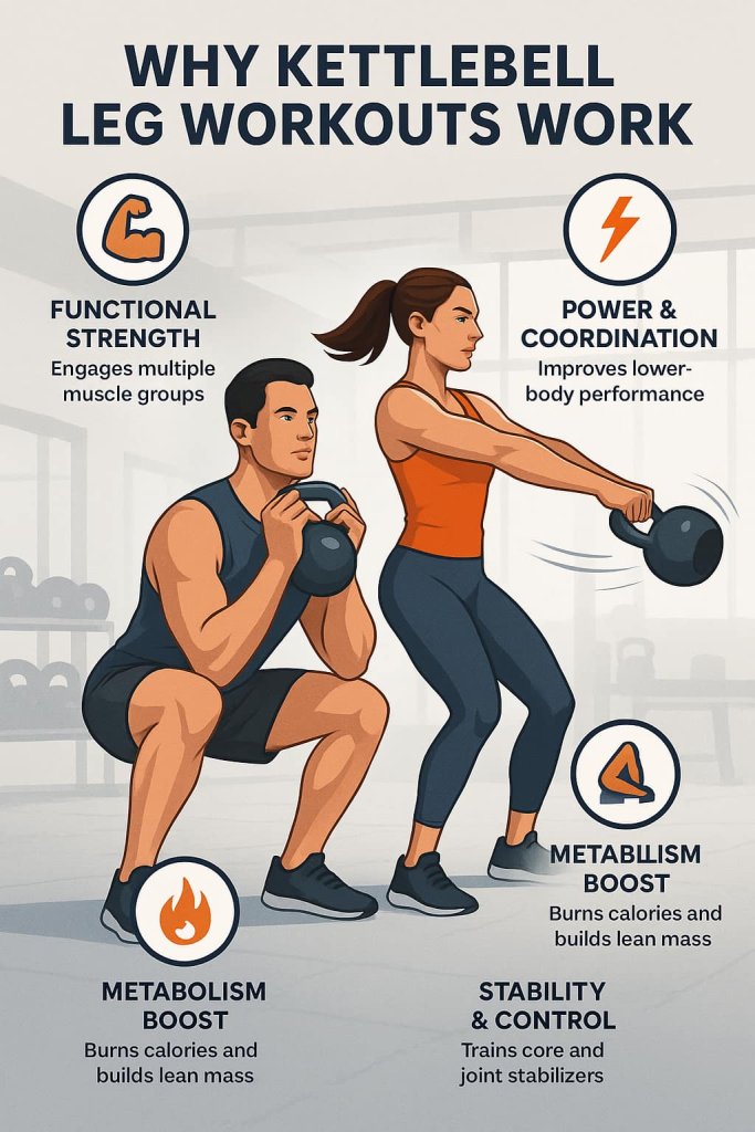 Why Kettlebell Leg Workouts Work