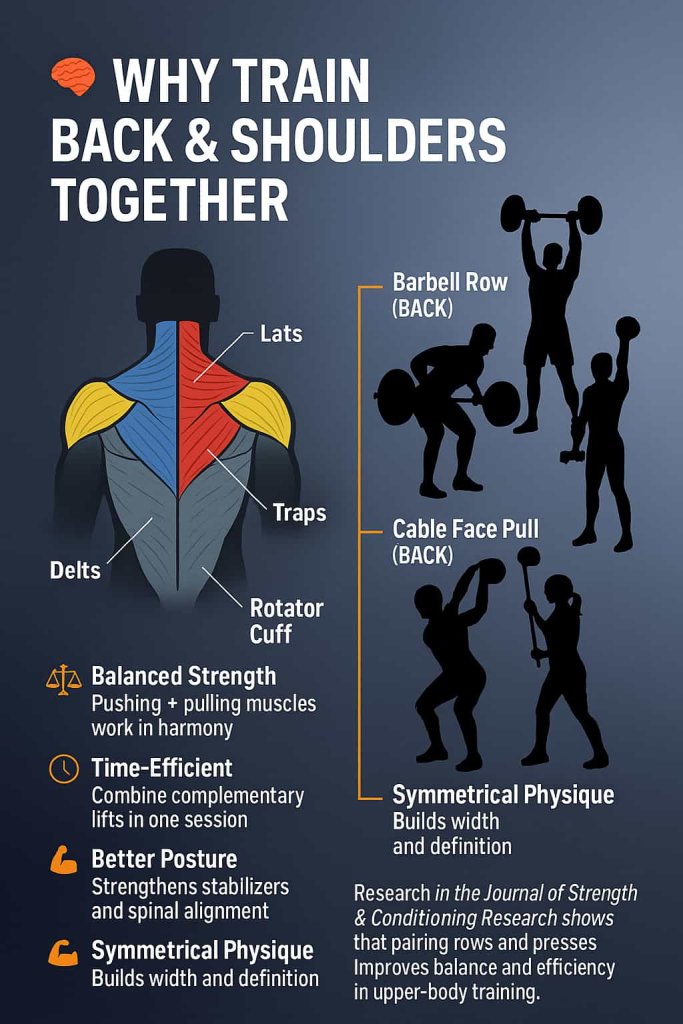 Why Train Back and Shoulders Together