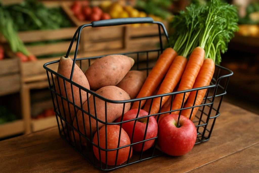 Sweet Potatoes Affordable, Accessible Source of Key Nutrients