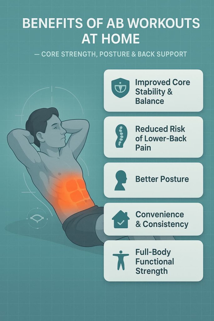 Benefits of Ab Workouts at Home