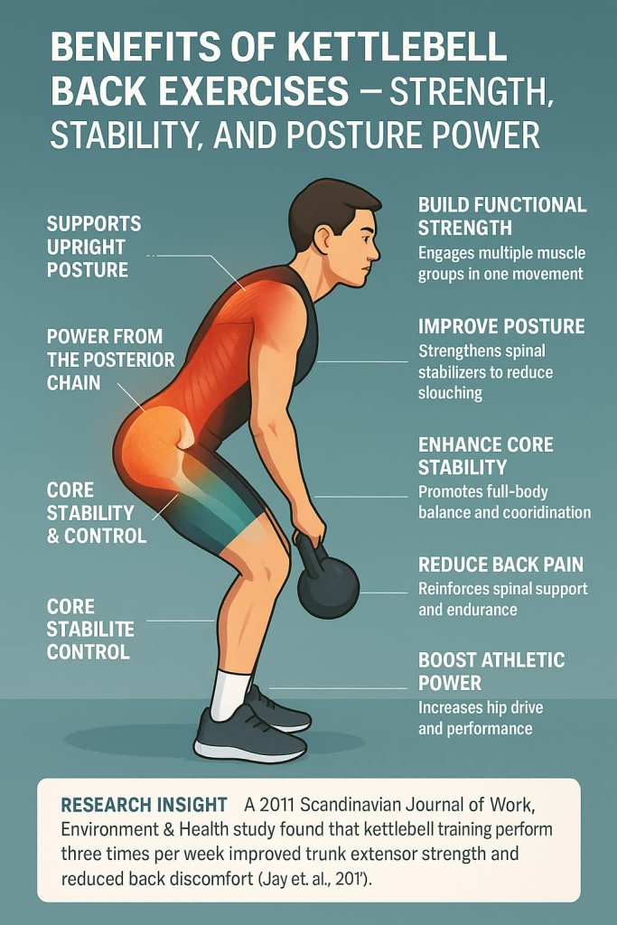 Benefits of Kettlebell Back Exercises