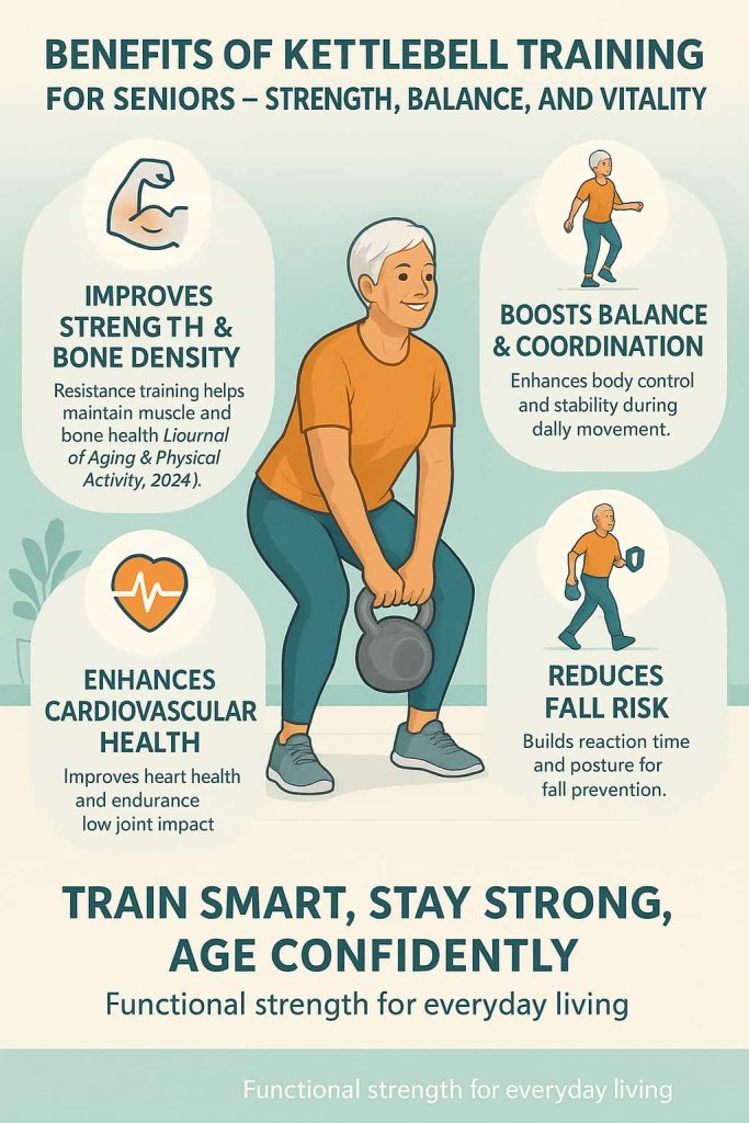 Benefits of Kettlebell Training for Seniors